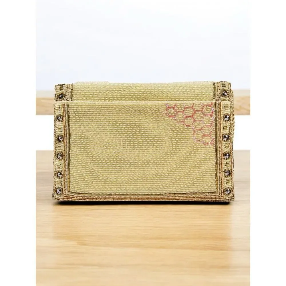 NWT Mary Frances Bag #S001-154 “Buzzed” Beaded Bag